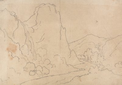 I nærheden af Schönberg af John Robert Cozens